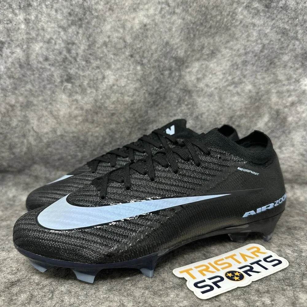 Nike Mercurial Vapor 16 Elite FG Soccer Cleats Mens Sz 5 Black Blue Shadow Pack
